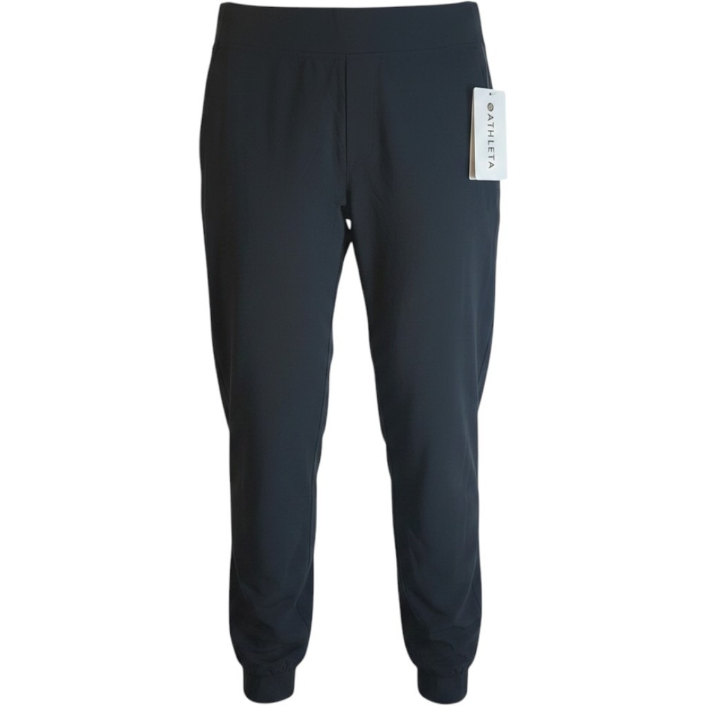 Athleta Brooklyn Jogger‎ Pants Black Stretch Wrinkle Resistant Women's 6P NWT